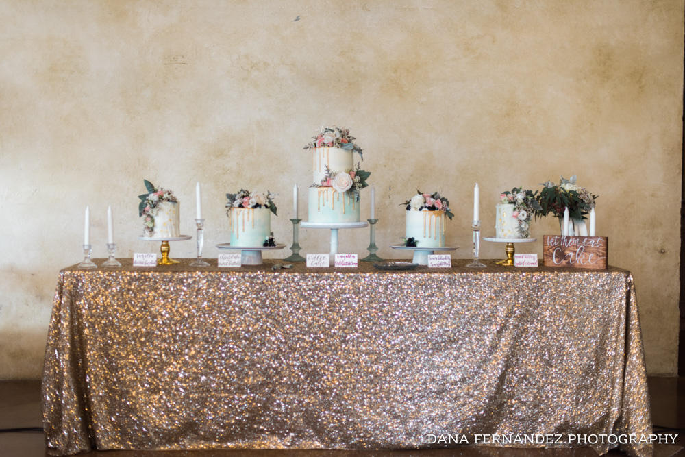 Classic Novel-Inspired Wedding Cake Table