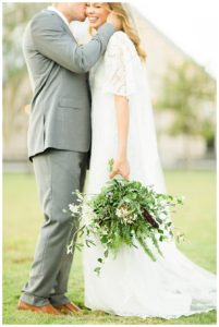bride-and-groom-greenery-bouquet