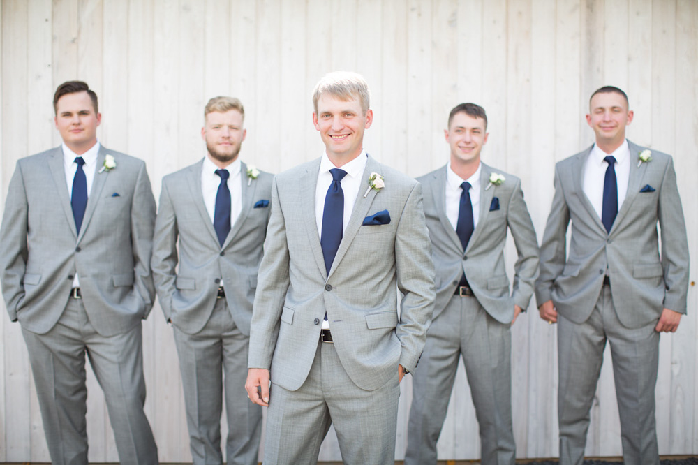 Southern Elegance at Beckendorff Farms groom and groomsmen