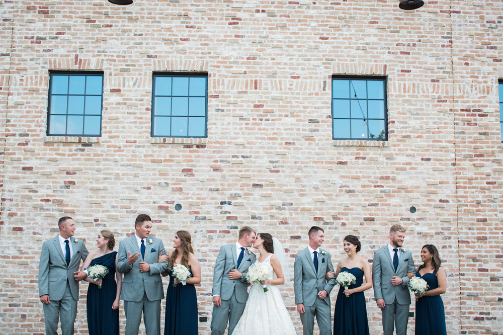 Southern Elegance at Beckendorff Farms wedding party
