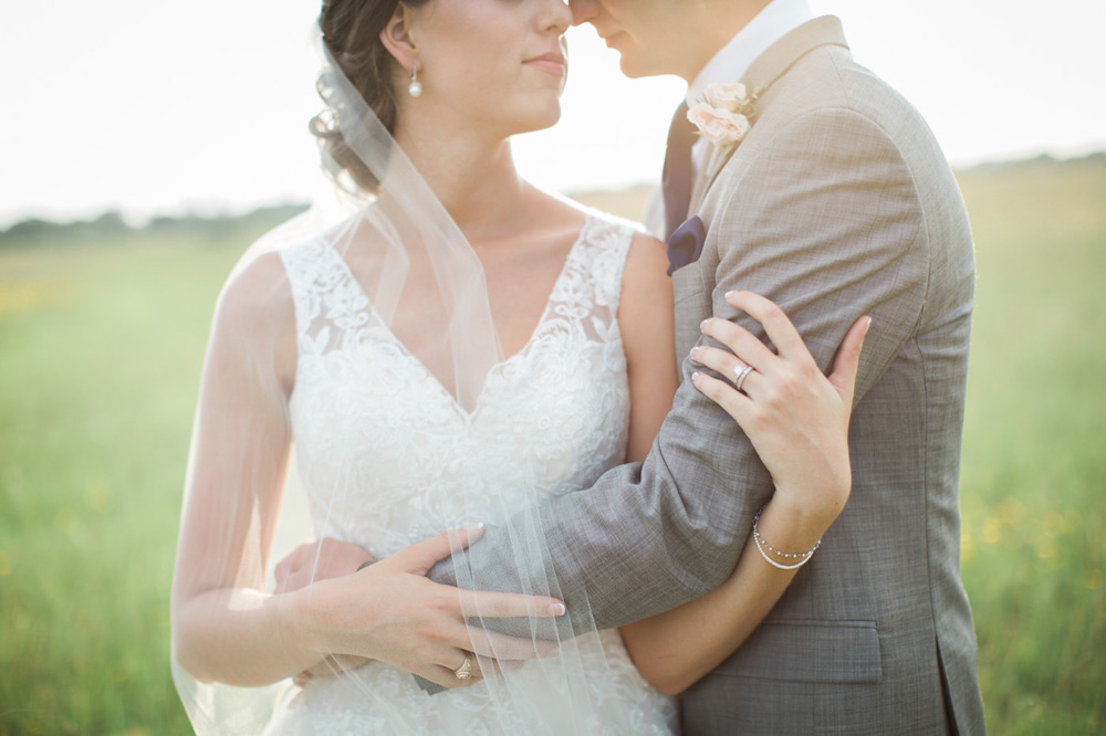 Southern Elegance at Beckendorff Farms bride and groom