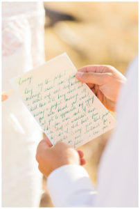 colorful desert anniversary shoot vows