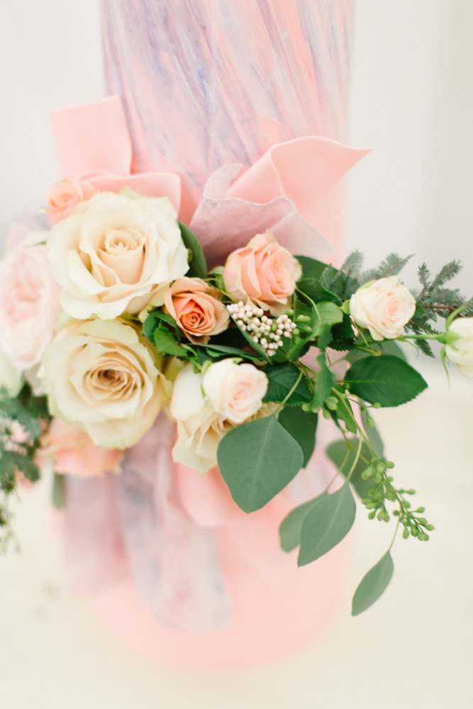 Spring Bridals at the Farmhouse Roses floral arrangement