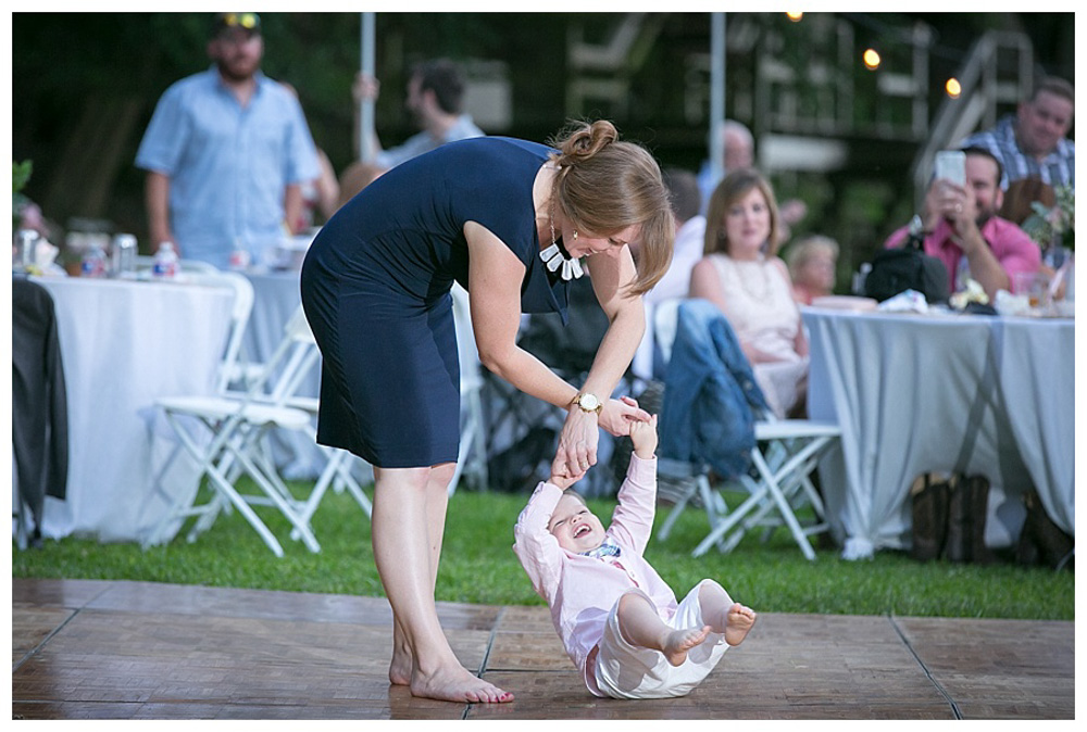 Texas Hill Country Backyard Wedding - Reception Dancing